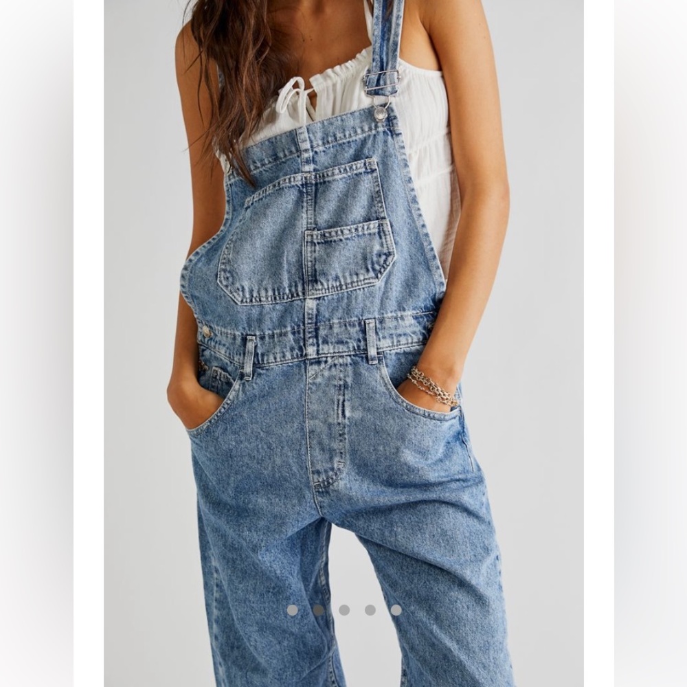 Free People We the Free Ziggy Denim Overalls